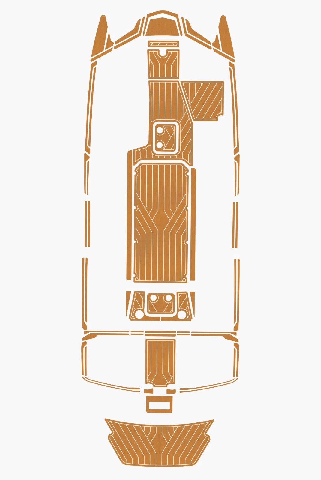 1 Kit EVA foam marine flooring 2021 Malibu 24 mxz