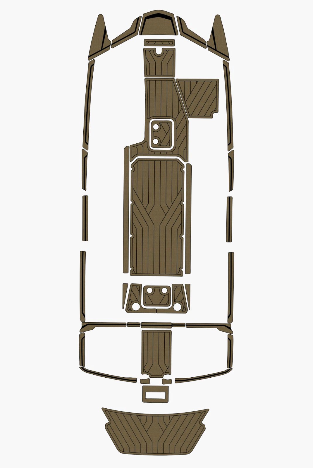 EVA foam marine flooring 2021 Malibu 24 mxz (11) 1 Kit EVA foam marine flooring 2021 Malibu 24 mxz