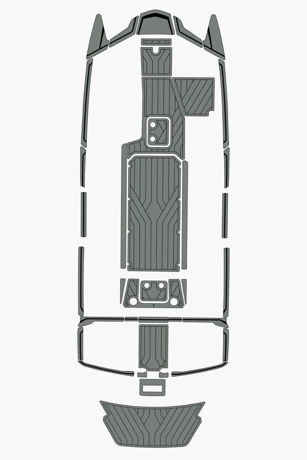 EVA foam marine flooring 2021 Malibu 24 mxz (12) 1 Kit EVA foam marine flooring 2021 Malibu 24 mxz