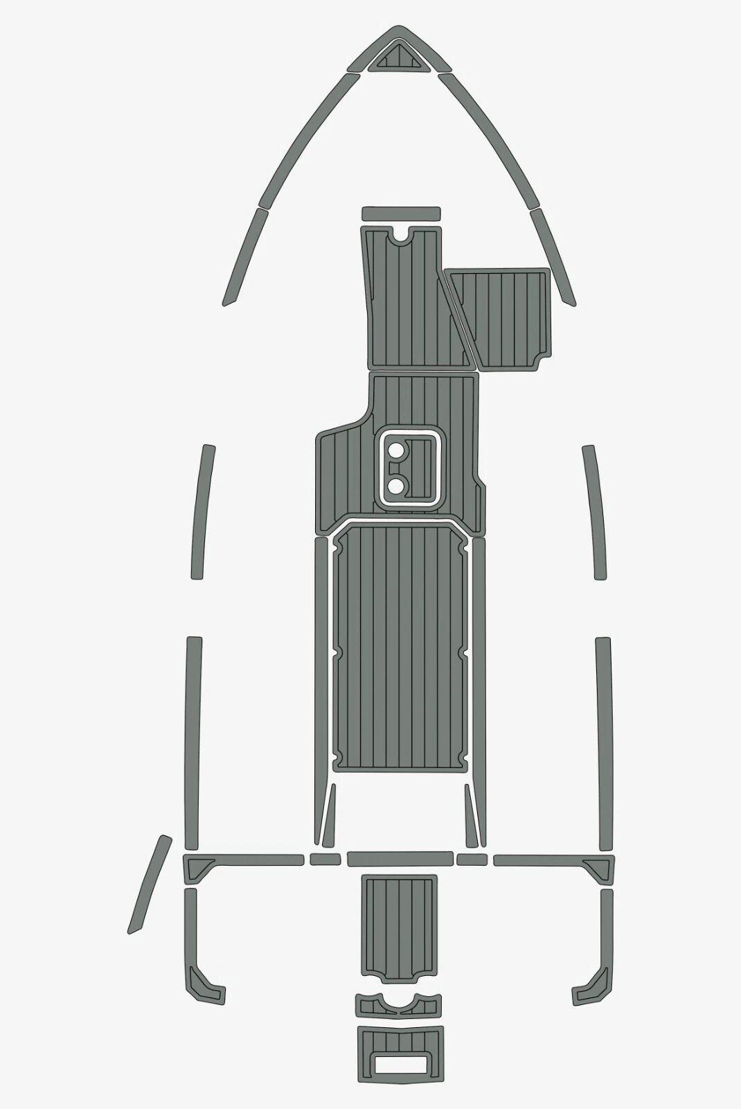 EVA foam marine flooring 2021 Malibu 25 lsv (12) 1 Kit EVA foam marine flooring 2021 Malibu 25 lsv