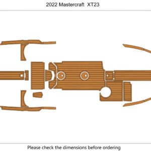 EVA foam marine flooring 2022 Mastercraft XT23 (1) 1 Kit EVA foam marine flooring 2022 Mastercraft XT23
