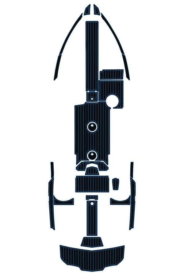 EVA foam marine flooring 2022 Mastercraft XT23 (3) 1 Kit EVA foam marine flooring 2022 Mastercraft XT23
