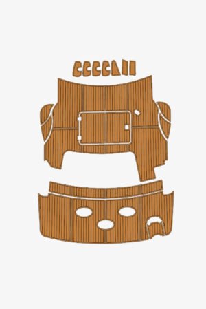 EVA foam marine flooring Anti-slip 2007-2009 Carver 56 Voyager (1) 1 Kit EVA foam marine flooring Anti-slip 2007-2009 Carver 56 Voyager