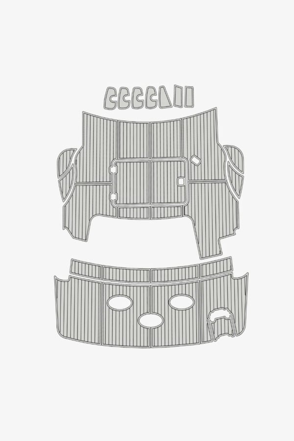 EVA foam marine flooring Anti-slip 2007-2009 Carver 56 Voyager (5) 1 Kit EVA foam marine flooring Anti-slip 2007-2009 Carver 56 Voyager