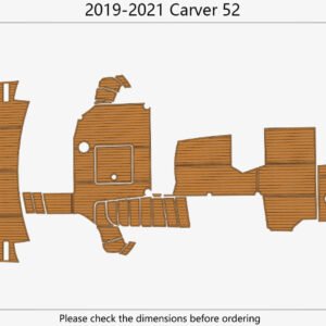 EVA foam marine flooring Anti-slip mat 2019-2021 Carver 52 (2) 1 Kit EVA foam marine flooring Anti-slip mat 2019-2021 Carver 52