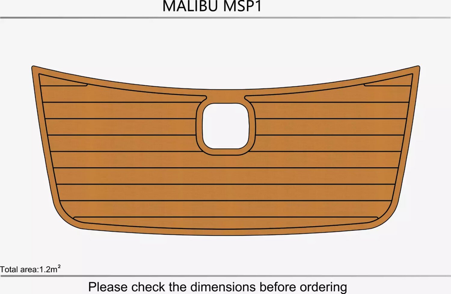EVA foam marine flooring Malibu MSP1 Anti-slip mat Custom (1) 1 Kit EVA foam marine flooring Malibu MSP1 Anti-slip mat Custom