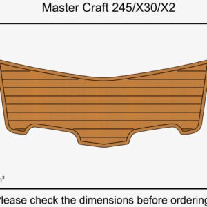 EVA foam marine flooring Mastercraft 245X30X2 (1) 1 Kit EVA foam marine flooring Mastercraft 245/X30/X2