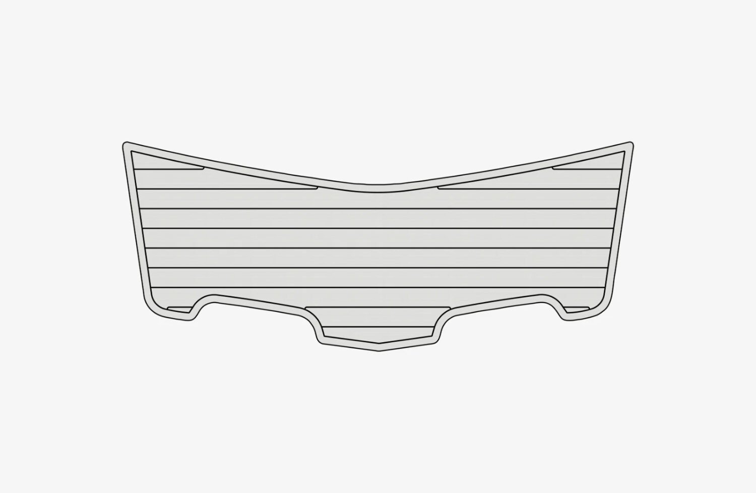 EVA foam marine flooring Mastercraft 245X30X2 (13) 1 Kit EVA foam marine flooring Mastercraft 245/X30/X2
