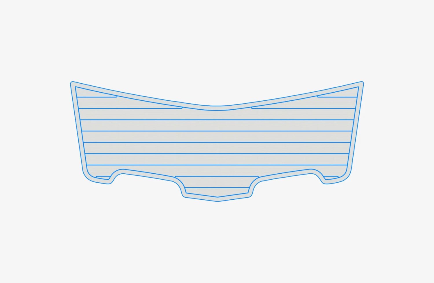 EVA foam marine flooring Mastercraft 245X30X2 (14) 1 Kit EVA foam marine flooring Mastercraft 245/X30/X2