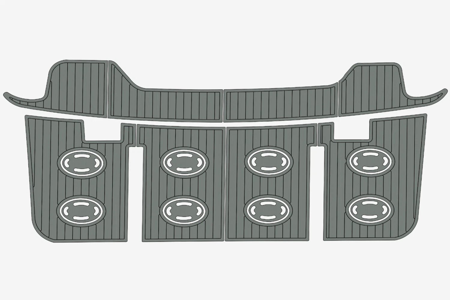 1 Kit EVA Foam boat flooring 1998 Sea Ray 45 Sundancer (6) 1 Kit EVA Foam boat flooring 1998 Sea Ray 45 Sundancer