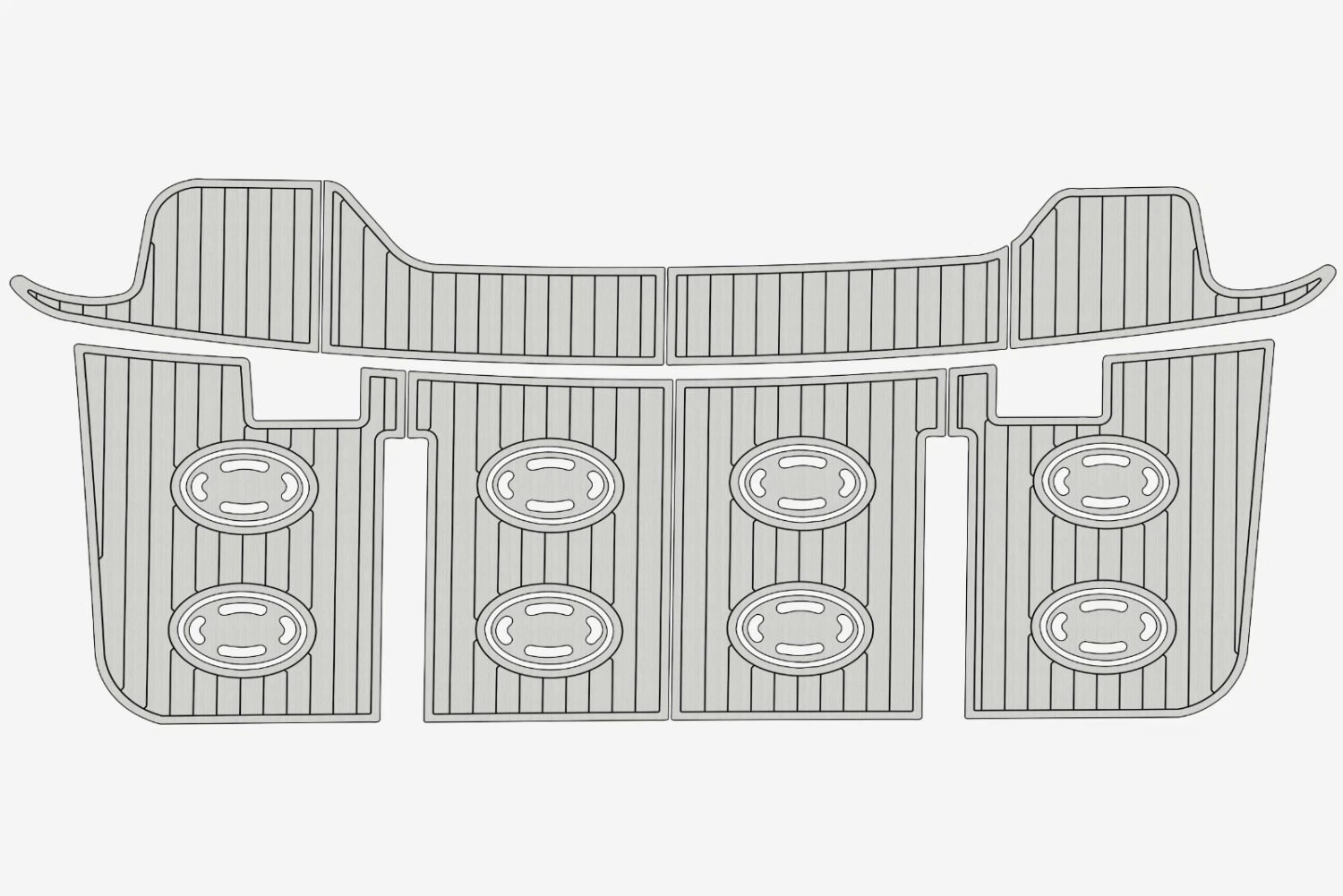 1 Kit EVA Foam boat flooring 1998 Sea Ray 45 Sundancer (7) 1 Kit EVA Foam boat flooring 1998 Sea Ray 45 Sundancer
