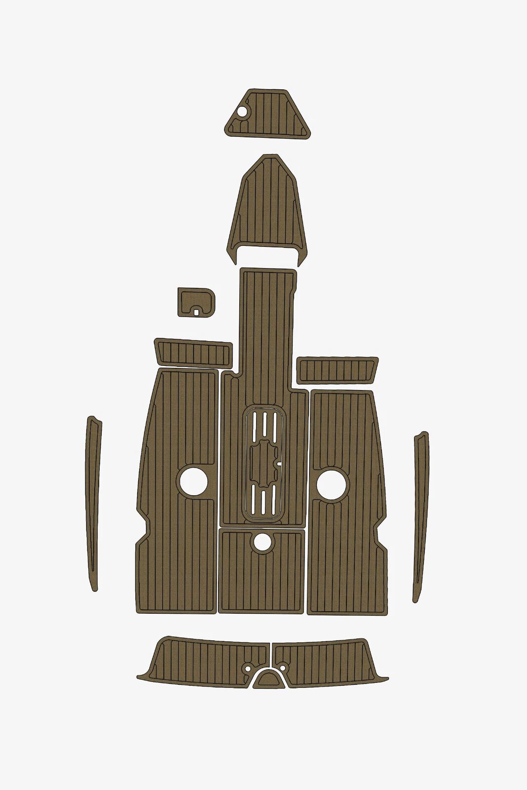 EVA Foam Boat flooring 1989 Sea Ray 180 Bowrider Marine teak deck (11) 1 Kit EVA Foam Boat flooring 1989 Sea Ray 180 Bowrider Marine teak deck