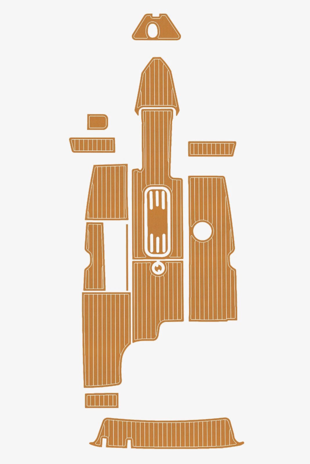 EVA Foam Boat flooring 1992 Sea Ray 220 BR Marine teak deck (10) 1 kit EVA Foam Boat flooring 1992 Sea Ray 220 BR Marine teak deck