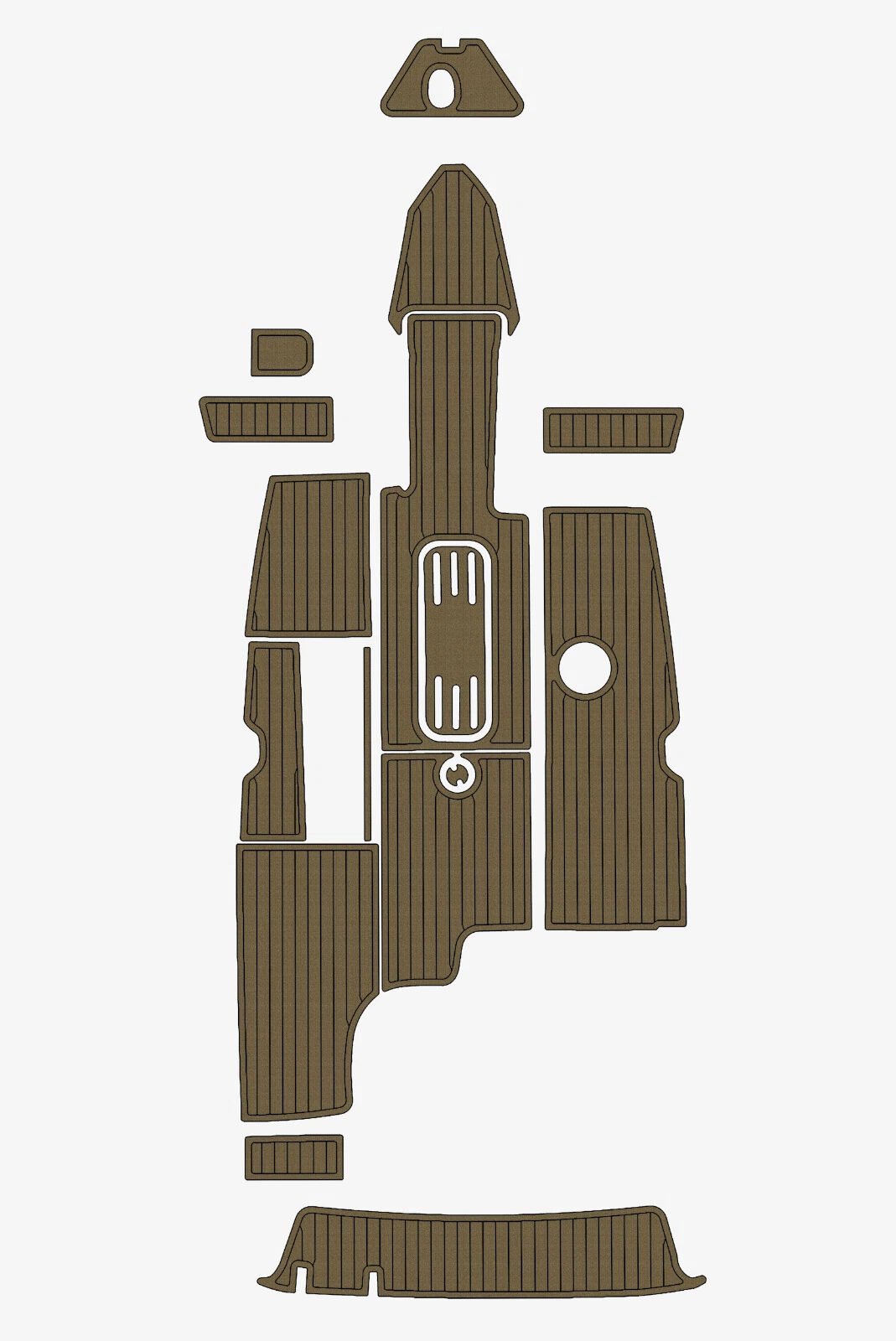 EVA Foam Boat flooring 1992 Sea Ray 220 BR Marine teak deck (11) 1 kit EVA Foam Boat flooring 1992 Sea Ray 220 BR Marine teak deck