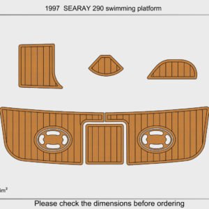 EVA Foam Boat flooring 1997-2001 Sea Ray 290 Sundancer (1) 1 kit EVA Foam Boat flooring 1997-2001 Sea Ray 290 Sundancer