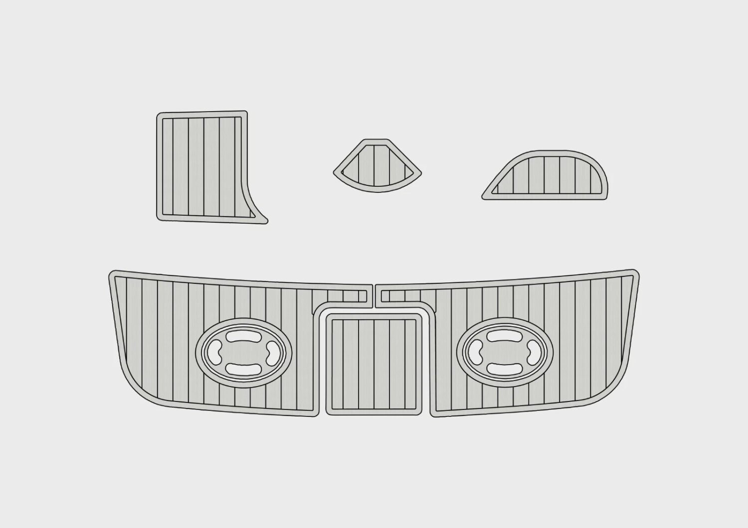EVA Foam Boat flooring 1997-2001 Sea Ray 290 Sundancer (14) 1 kit EVA Foam Boat flooring 1997-2001 Sea Ray 290 Sundancer