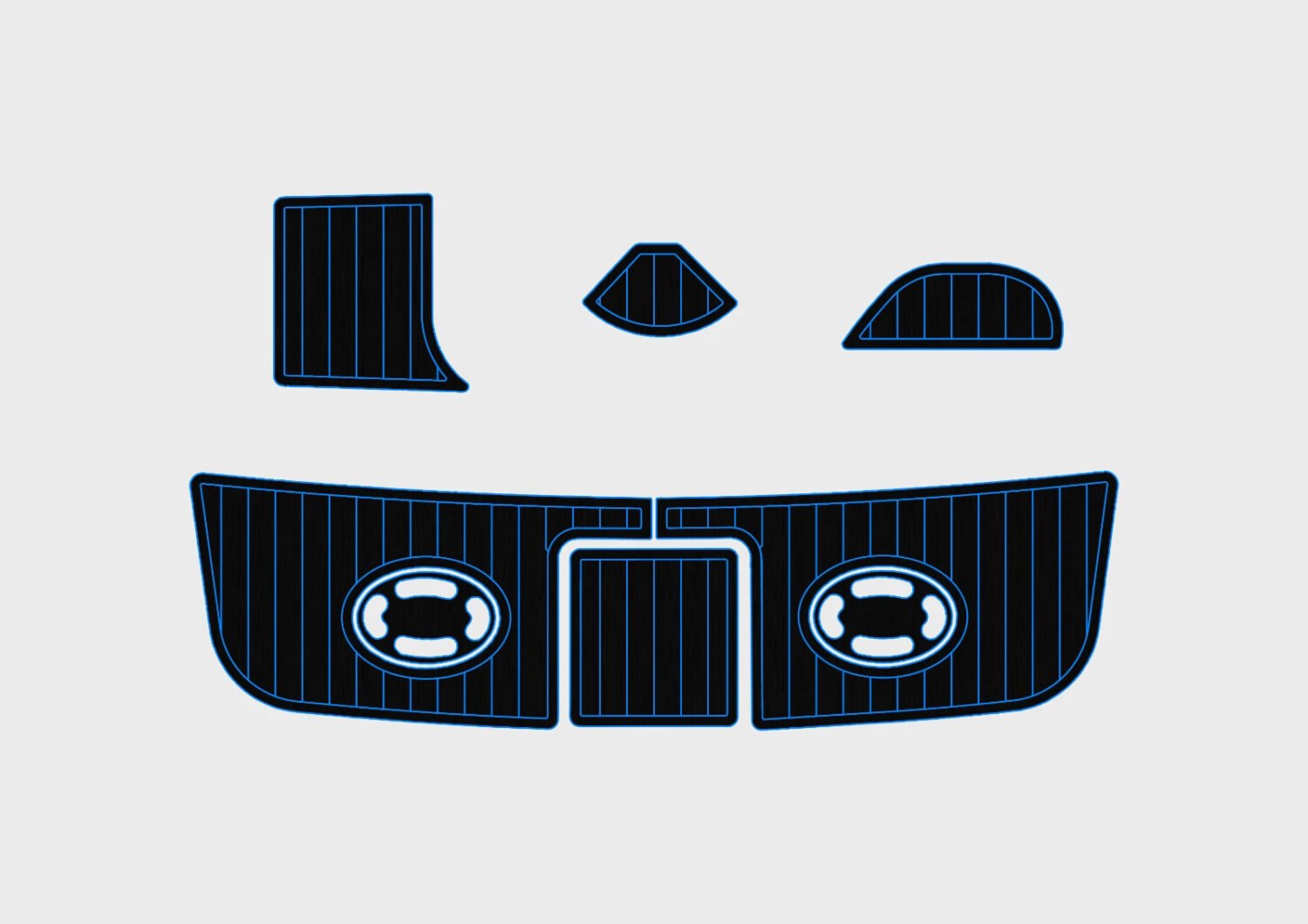 EVA Foam Boat flooring 1997-2001 Sea Ray 290 Sundancer (3) 1 kit EVA Foam Boat flooring 1997-2001 Sea Ray 290 Sundancer