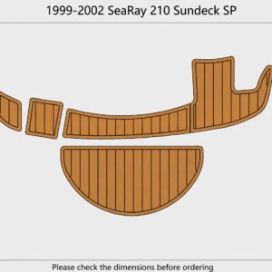 1 kit EVA Foam Boat flooring 1999-2002 Sea Ray 210 Sundeck