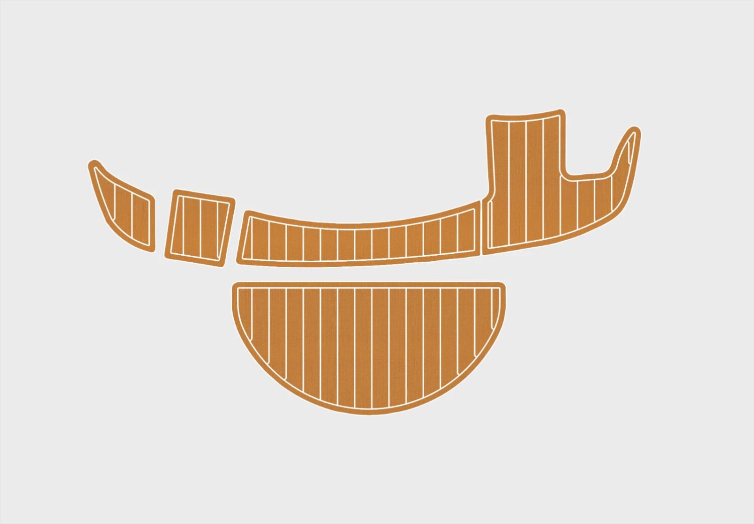 1 kit EVA Foam Boat flooring 1999-2002 Sea Ray 210 Sundeck