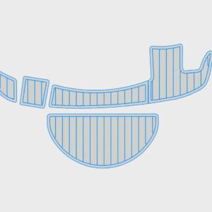 1 kit EVA Foam Boat flooring 1999-2002 Sea Ray 210 Sundeck