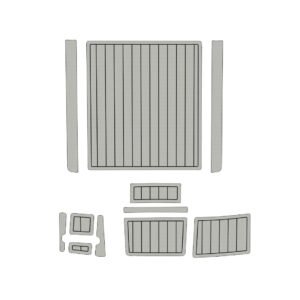 EVA Foam Boat flooring 1999-2006 Bella 652 Marine teak deck (12) 1 kit EVA Foam Boat flooring 1999-2006 Bella 652 Marine teak deck