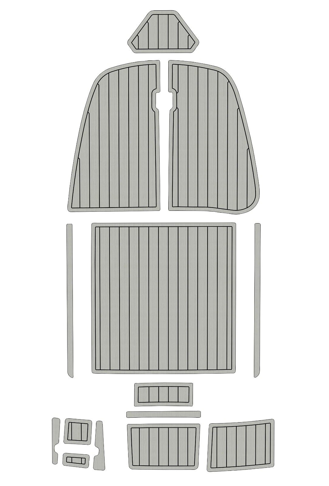 EVA Foam Boat flooring 2001-2008 Bella 655 (12) 1 kit EVA Foam Boat flooring 2001-2008 Bella 655