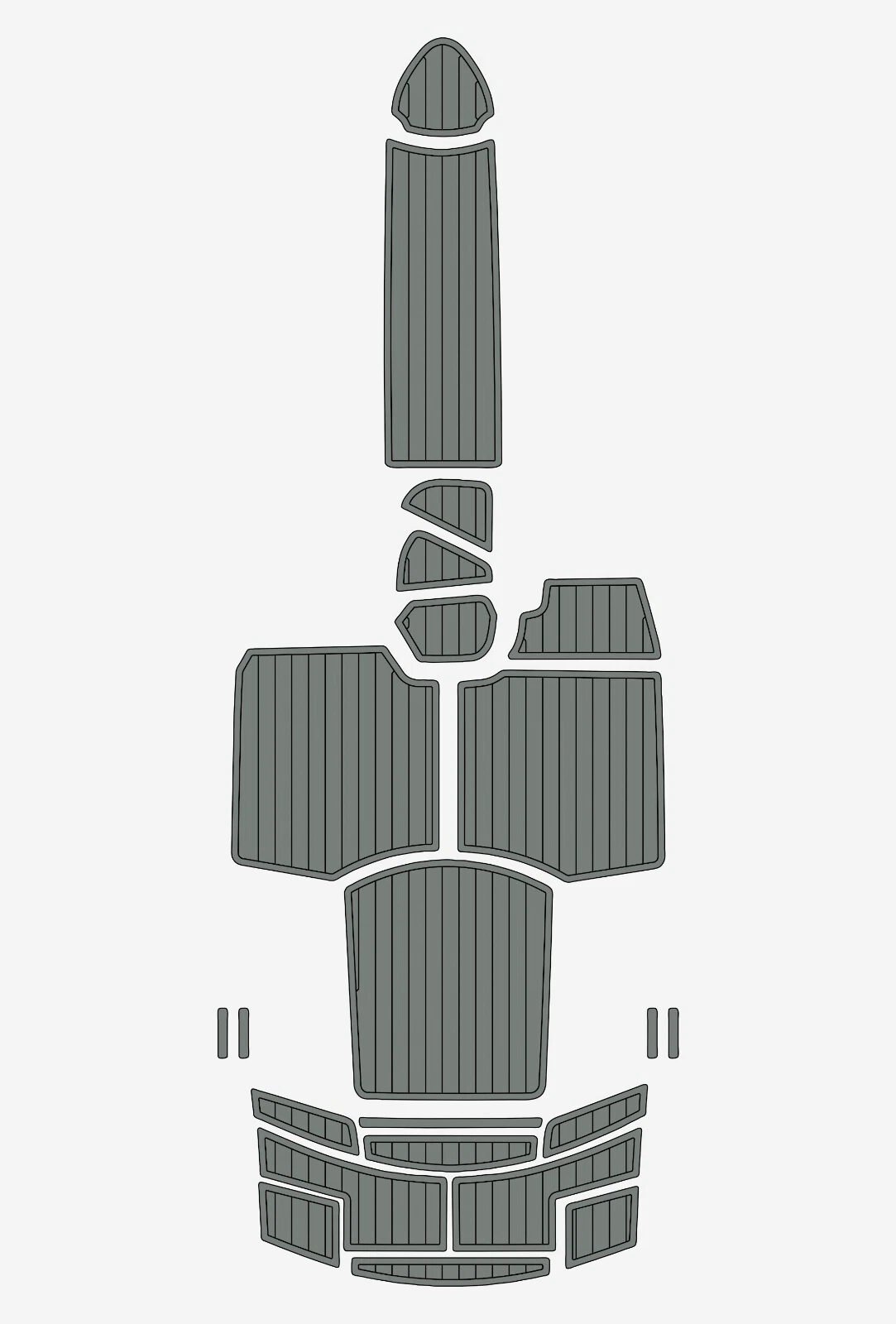 EVA Foam Boat flooring 2005-2011 BELLA 640 DC (7) 1 kit EVA Foam Boat flooring 2005-2011 BELLA 640 DC