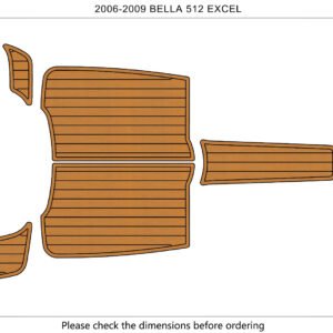 EVA Foam Boat flooring 2006-2009 Bella 512 EXCEL (2) 1 kit EVA Foam Boat flooring 2006-2009 Bella 512 EXCEL