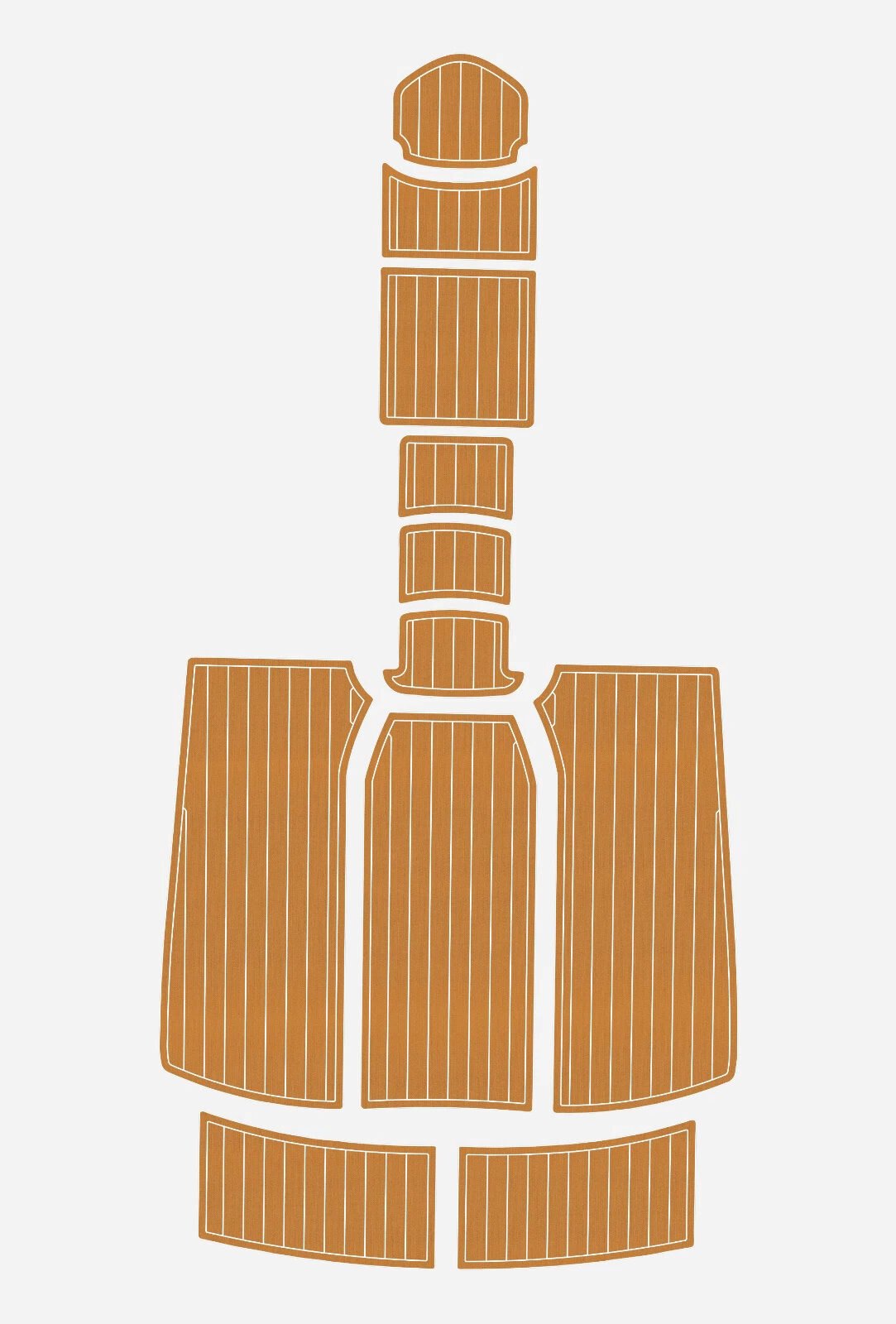 1 kit EVA Foam Boat flooring 2008-2010 Bella 570 DC