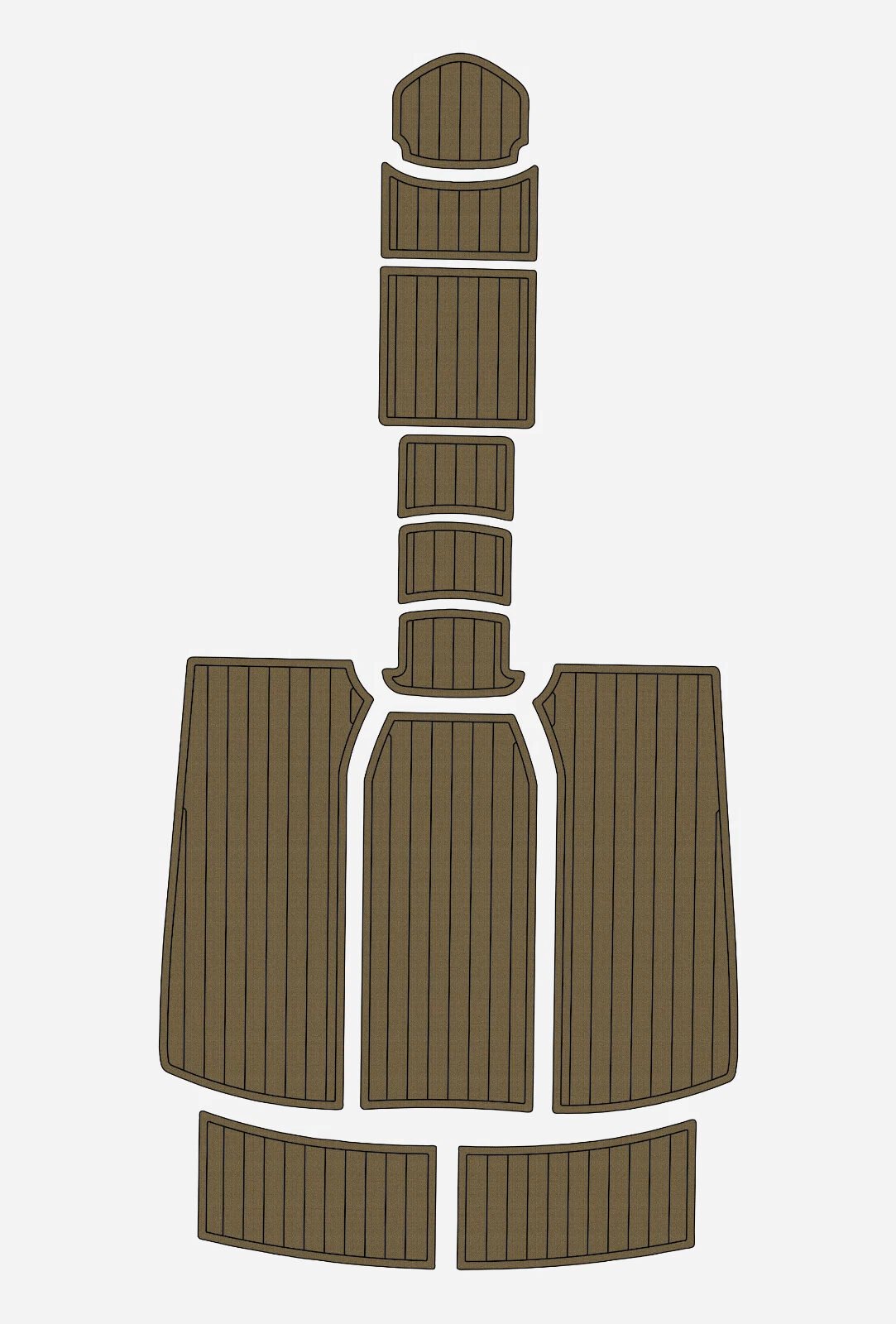 1 kit EVA Foam Boat flooring 2008-2010 Bella 570 DC