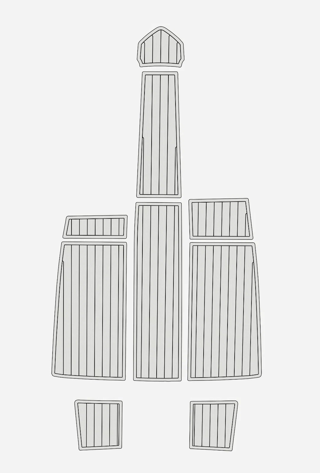 1 kit EVA Foam Boat flooring 2008-2017 Bella 530 EXCEL