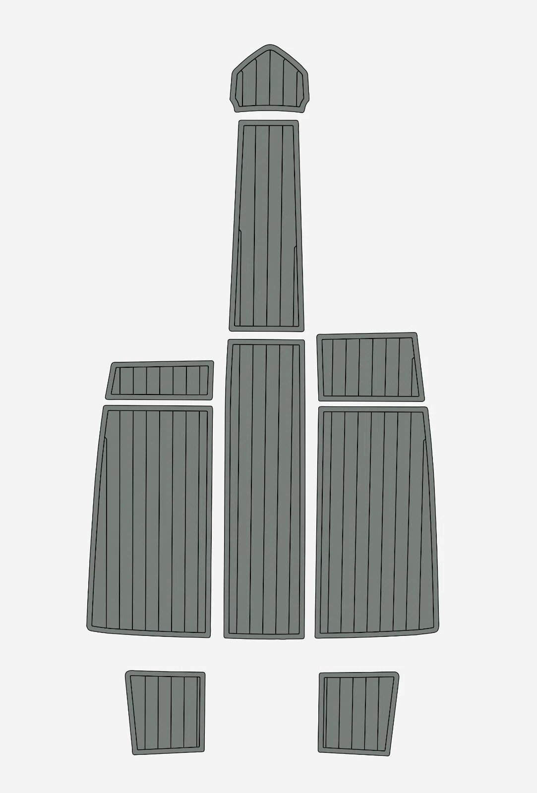 1 kit EVA Foam Boat flooring 2008-2017 Bella 530 EXCEL