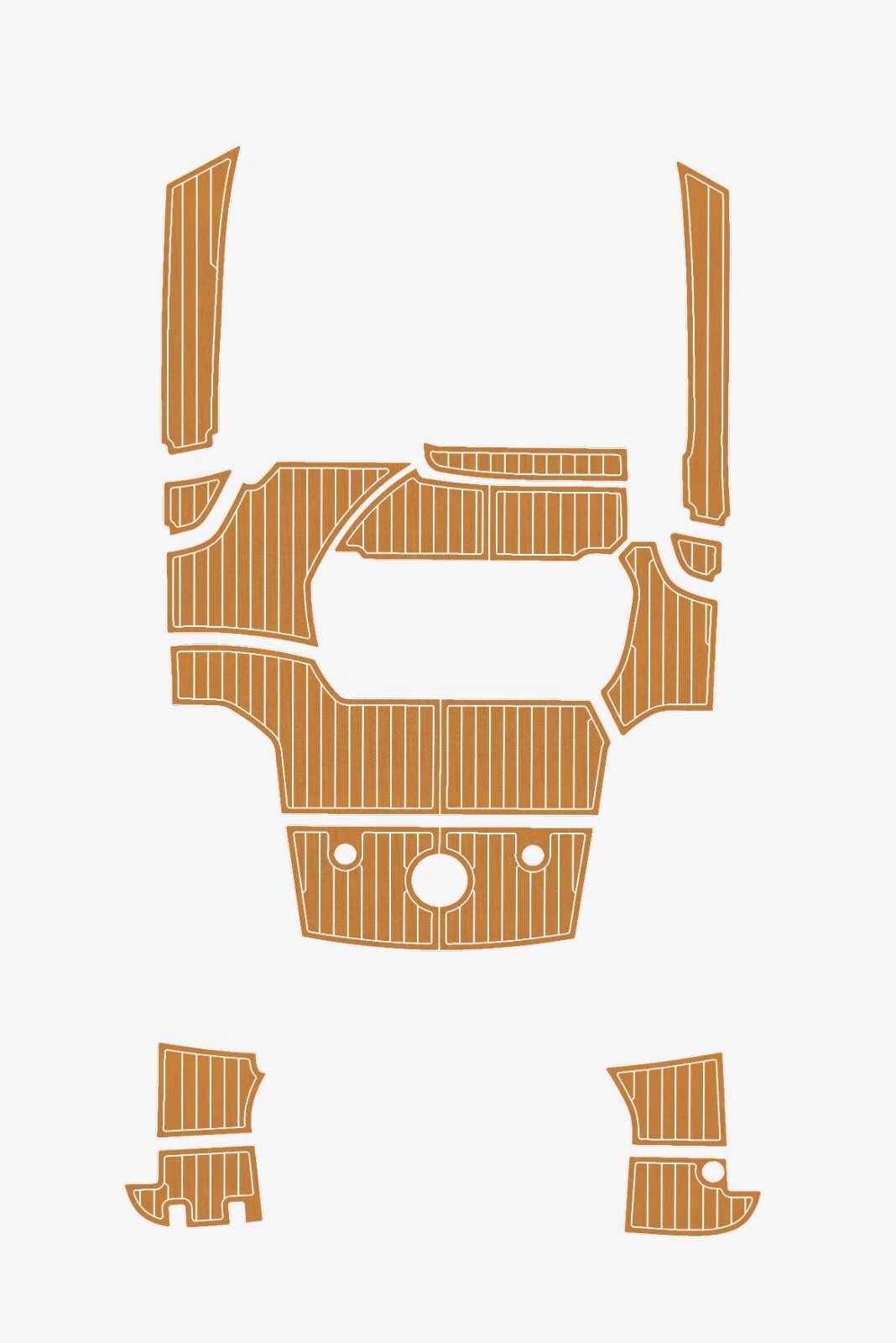 EVA Foam Boat flooring 2009 Benetau Flyer 850 (11) 1 kit EVA Foam Boat flooring 2009 Benetau Flyer 850