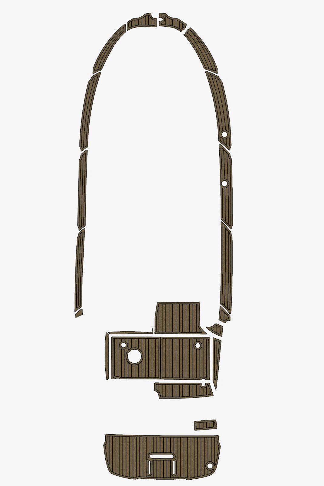 EVA Foam Boat flooring 2011 Benetau Antares 8 (12) 1 kit EVA Foam Boat flooring 2011 Benetau Antares 8
