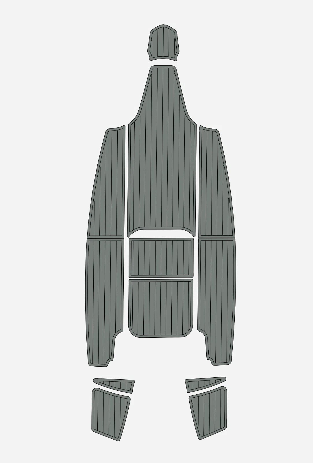 EVA Foam Boat flooring 2015 Bella 600 OCEAN&twin (9) 1 kit EVA Foam Boat flooring 2015 Bella 600 OCEAN&twin