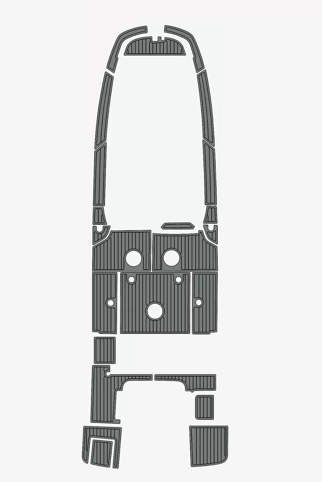 1 kit EVA Foam Boat flooring 2017 Benetau Flyer 8