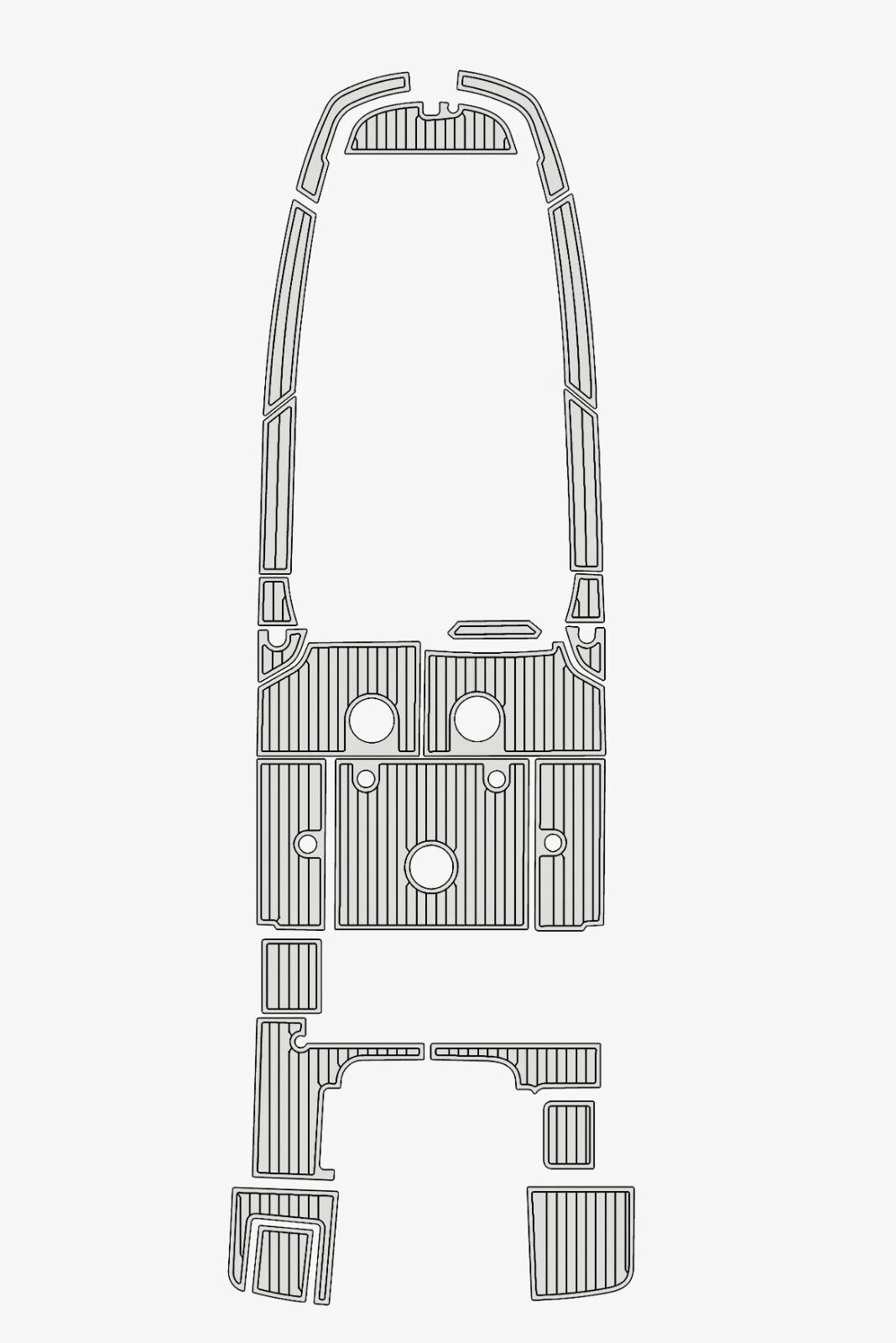 1 kit EVA Foam Boat flooring 2017 Benetau Flyer 8