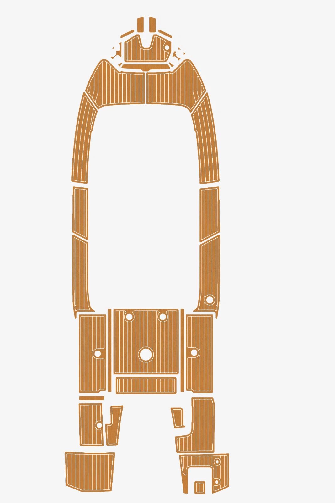EVA Foam Boat flooring 2018 Benetau Barracuda 7 (11) 1 kit EVA Foam Boat flooring 2018 Benetau Barracuda 7