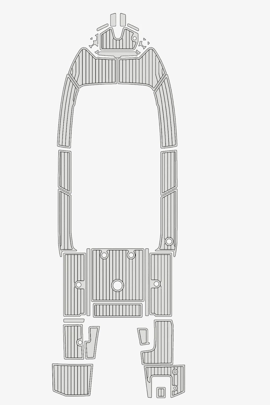 EVA Foam Boat flooring 2018 Benetau Barracuda 7 (15) 1 kit EVA Foam Boat flooring 2018 Benetau Barracuda 7