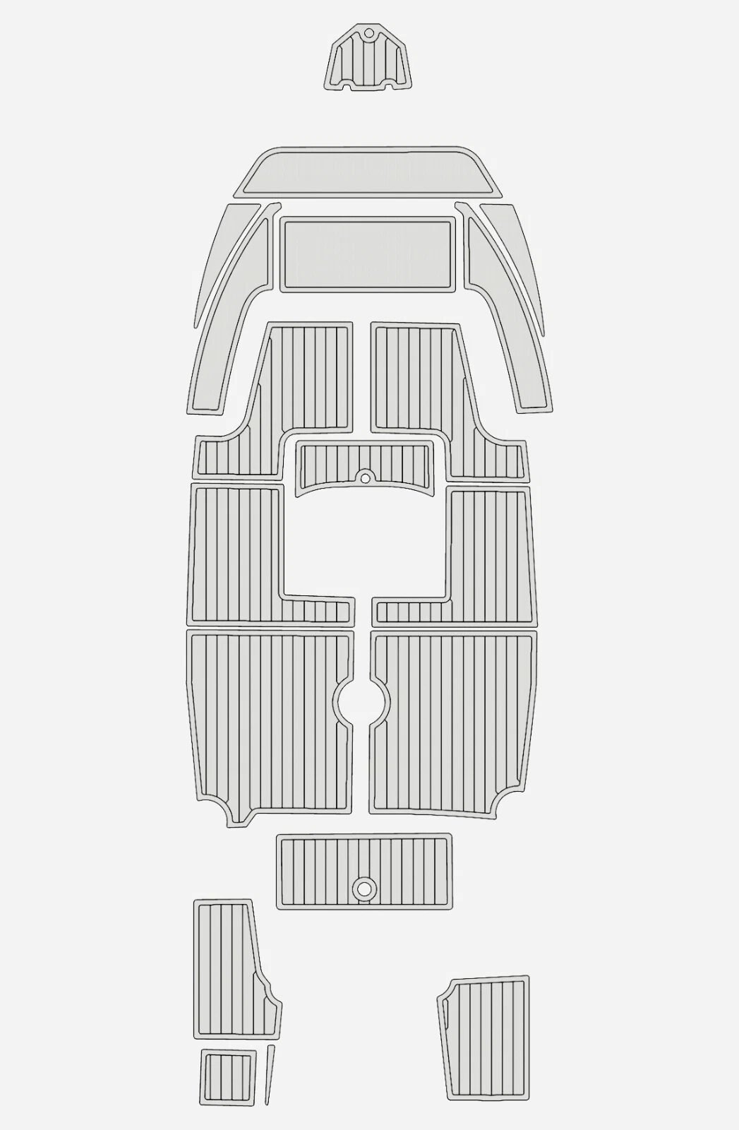EVA Foam Boat flooring 2020 Astilux Open 600 (15) 1 kit EVA Foam Boat flooring 2020 Astilux Open 600