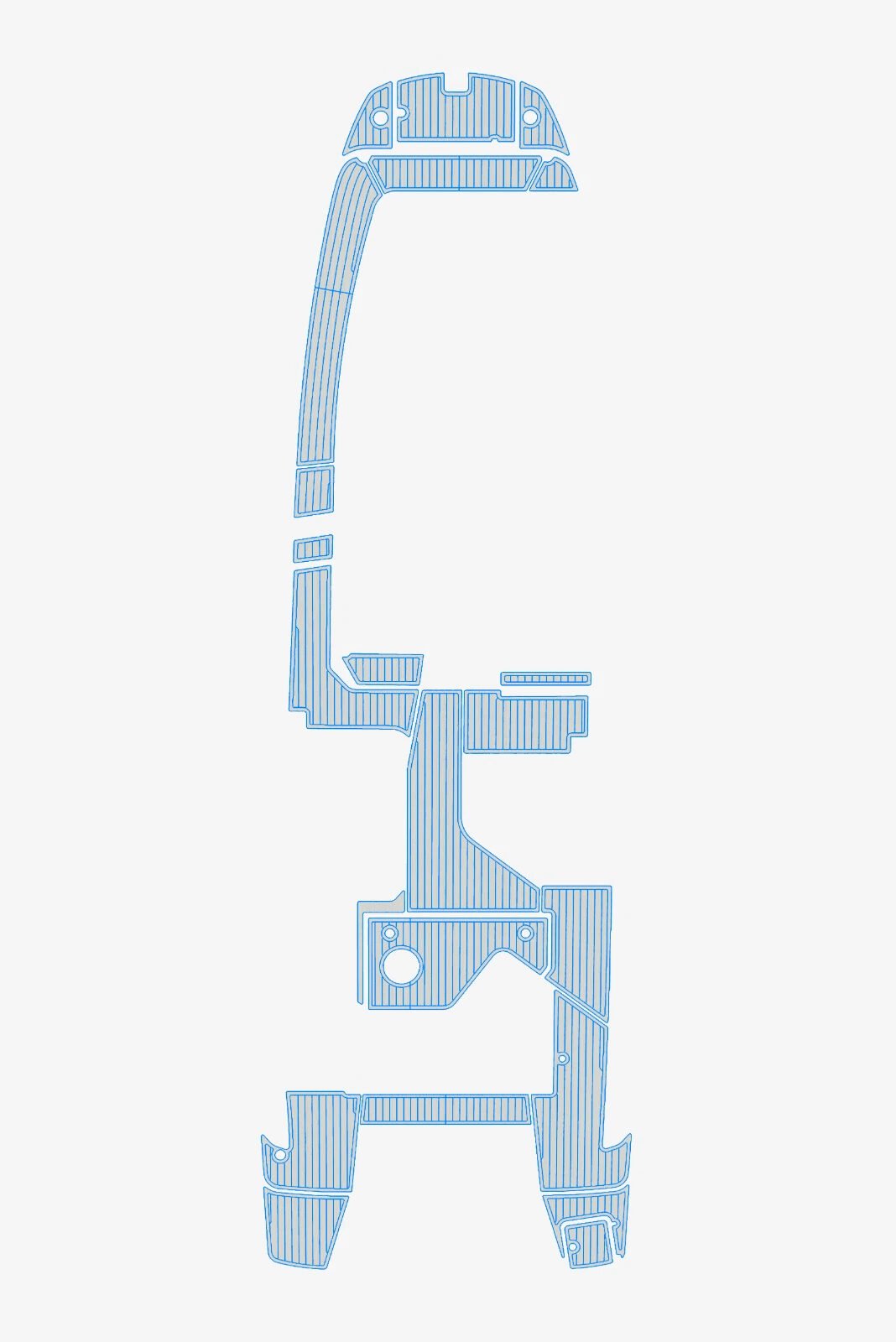 1 kit EVA Foam Boat flooring 2020 Benetau Flyer 10
