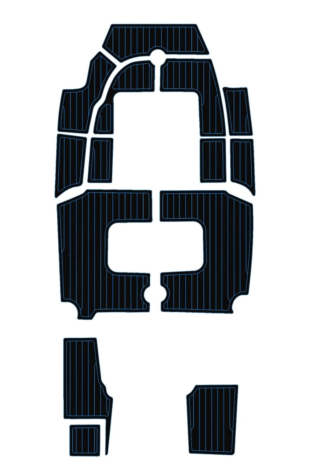EVA Foam Boat flooring 2021 Astilux Open AX 600 (4) 1 kit EVA Foam Boat flooring 2021 Astilux Open AX 600