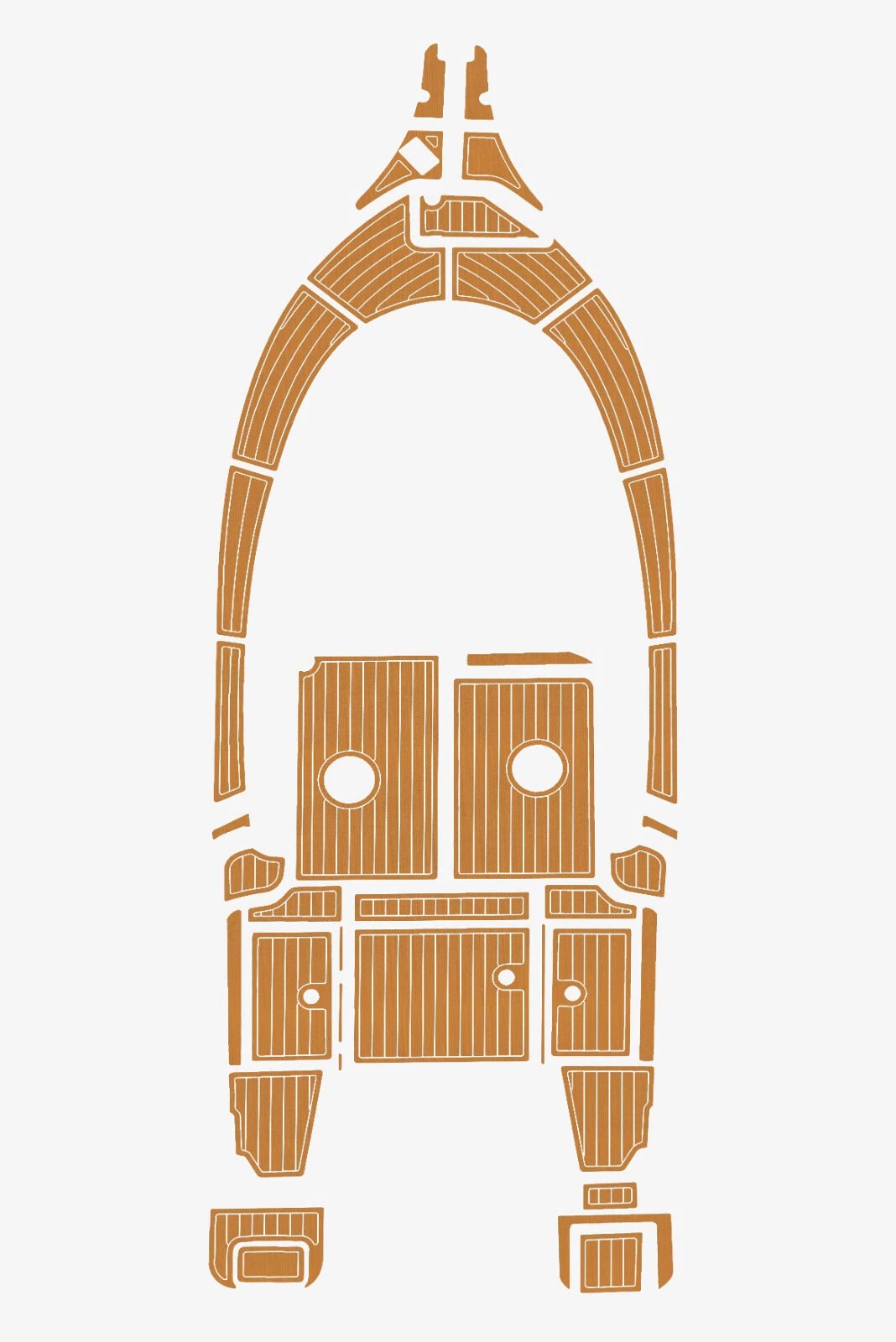 1 kit EVA Foam Boat flooring 2023 Astilux Fisher 650