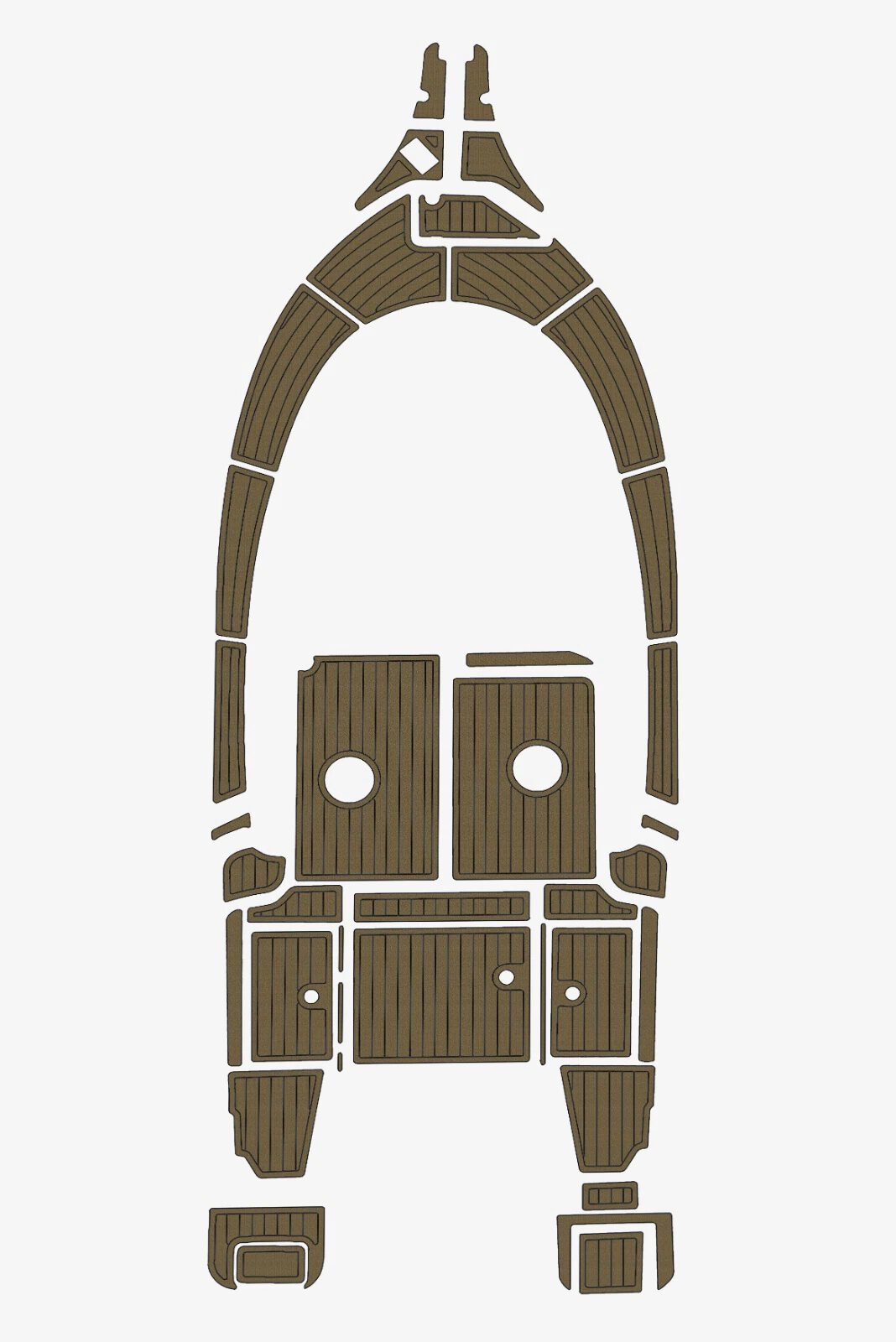 1 kit EVA Foam Boat flooring 2023 Astilux Fisher 650