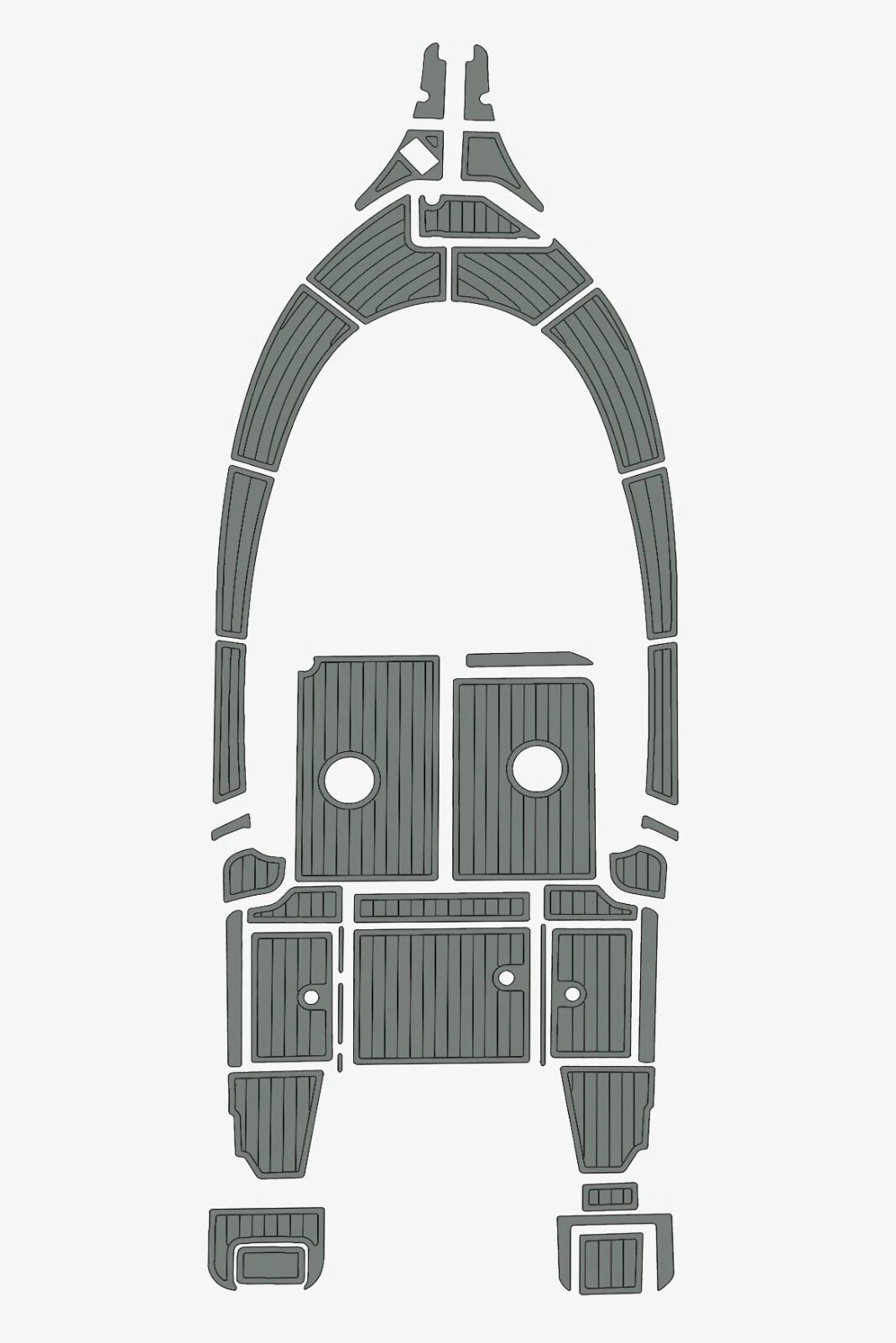 1 kit EVA Foam Boat flooring 2023 Astilux Fisher 650