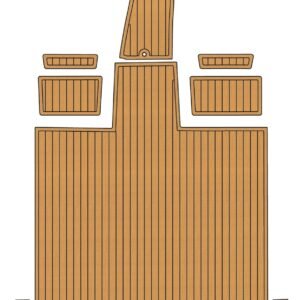 EVA Foam Faux teak flooring 2002 Active Thunder 37 Excess (1) 1 kit EVA Foam Faux teak flooring 2002 Active Thunder 37 Excess