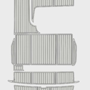 1 kit EVA Foam boat decking 1995-1996 Sea Ray 290 Sundancer