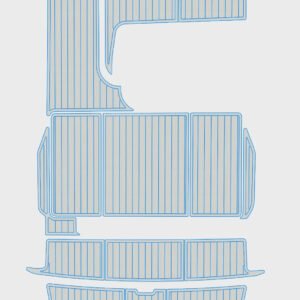 1 kit EVA Foam boat decking 1995-1996 Sea Ray 290 Sundancer