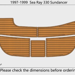 1 Kit EVA Foam boat flooring 1997-1999 Sea Ray 330 Sundancer