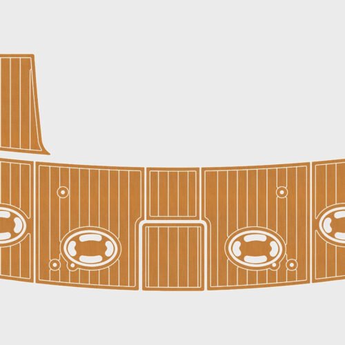 1 kit EVA Foam boat flooring 1998-1999 Sea Ray 480 Sedan Bridge